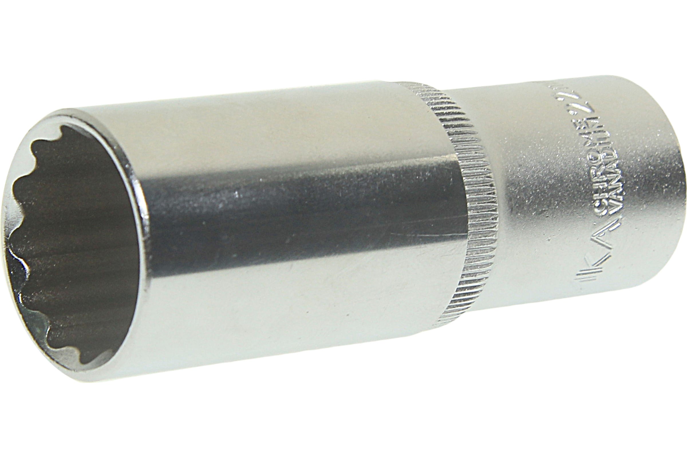 

ЭВРИКА Головка торцевая 22мм 1/2 12-гранная глубокая L=80мм ER-91515-12