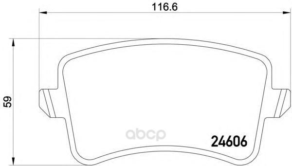 

Колодки тормозные дисковые задн AUDI: A4 1.8 TFSI/1.8 TFSI quattro/2.0 TDI/2.0 TDI quattro