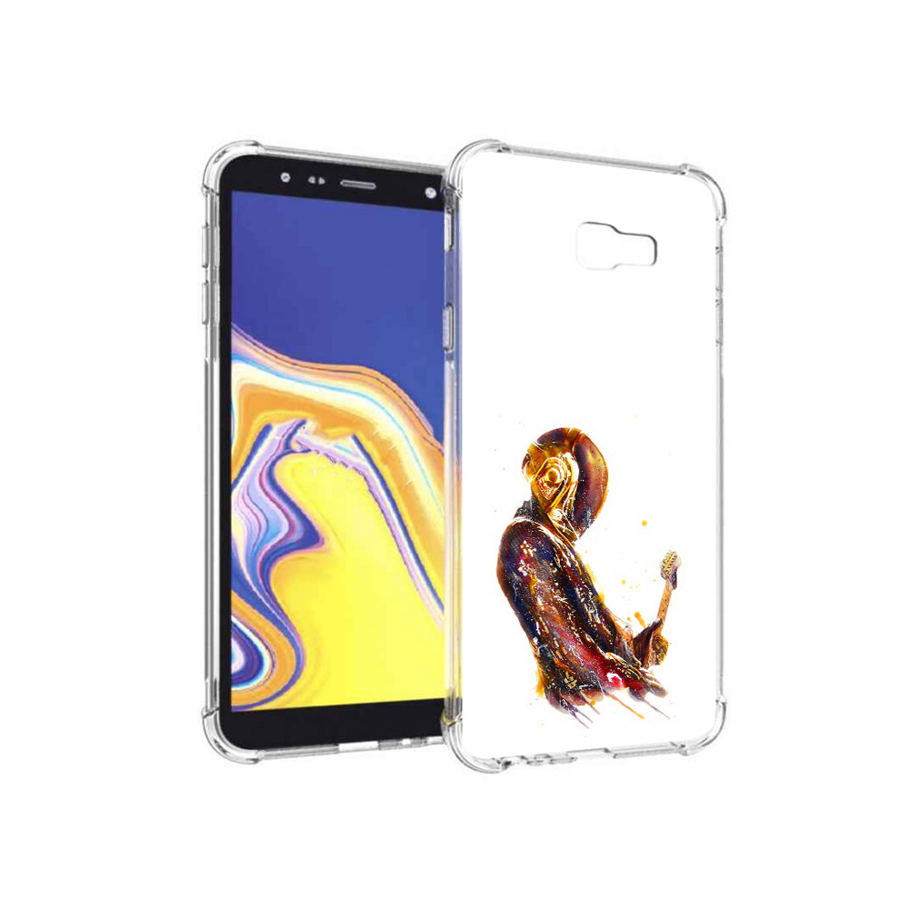

Чехол MyPads Tocco для Samsung Galaxy J4+ (2018) космо-музыкант (PT118081.545.393), Прозрачный, Tocco