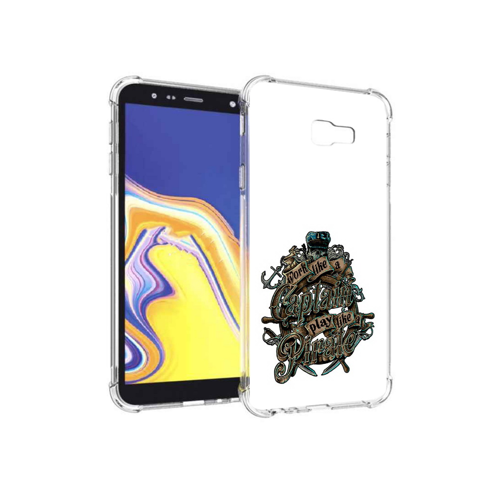 

Чехол MyPads Tocco для Samsung Galaxy J4+ (2018) капитан пиратов (PT118081.545.385), Прозрачный, Tocco