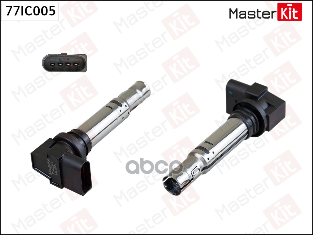 

Катушка Зажигания Audi/Vw 1.4Tsi/1.6 06- 77Ic005 MASTERKIT 77IC005