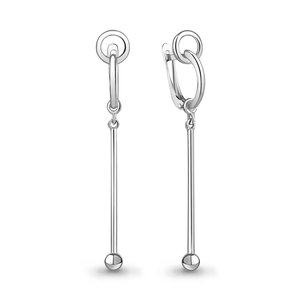 

Серьги из серебра Aquamarine Aquamarine 34180_925_р, 34180_925_р