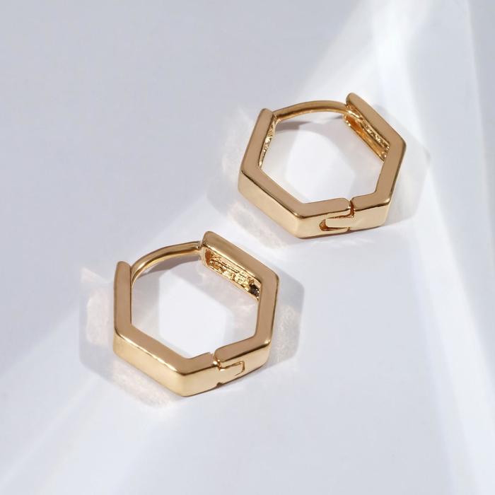 

Серьги конго из бижутерного сплава Queen Fair 6943941, без вставки