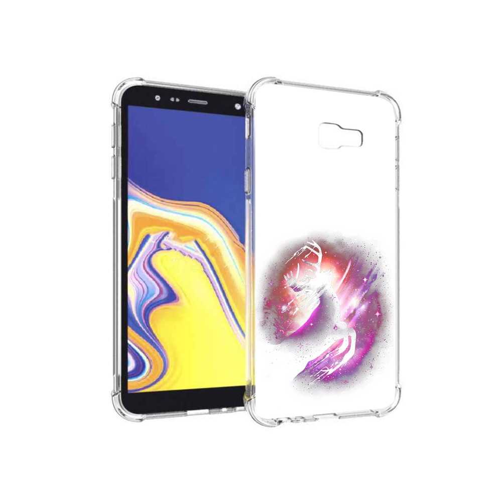 

Чехол MyPads Tocco для Samsung Galaxy J4+ (2018) звездный олень (PT118081.545.354), Прозрачный, Tocco