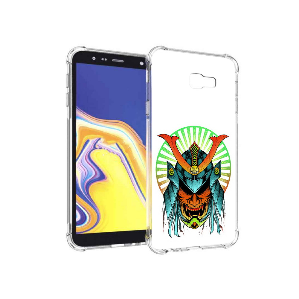 

Чехол MyPads Tocco для Samsung Galaxy J4+ (2018) ешимитсу рисунок (PT118081.545.345), Прозрачный, Tocco