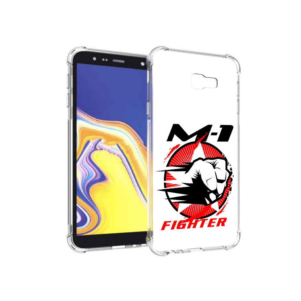 

Чехол MyPads Tocco для Samsung Galaxy J4+ (2018) единоборства М-1 (PT118081.545.342), Прозрачный, Tocco