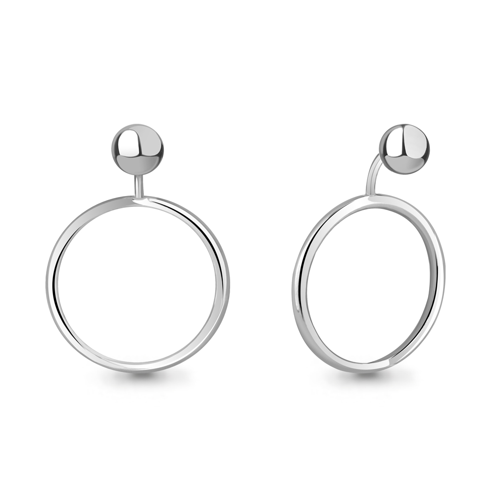 

Серьги из серебра Aquamarine Aquamarine 34152_925_р, 34152_925_р