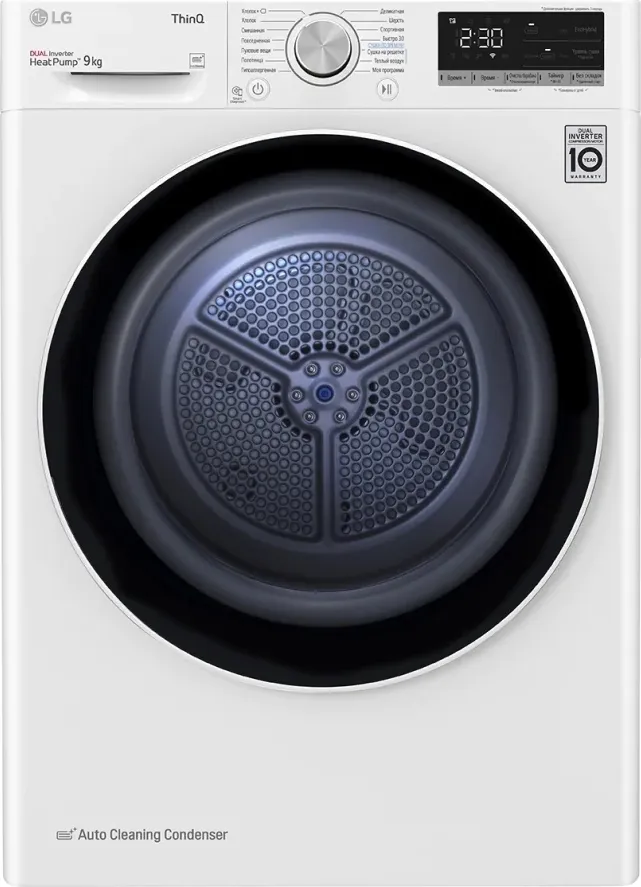 

Сушильная машина LG DC90V5V0W, белый