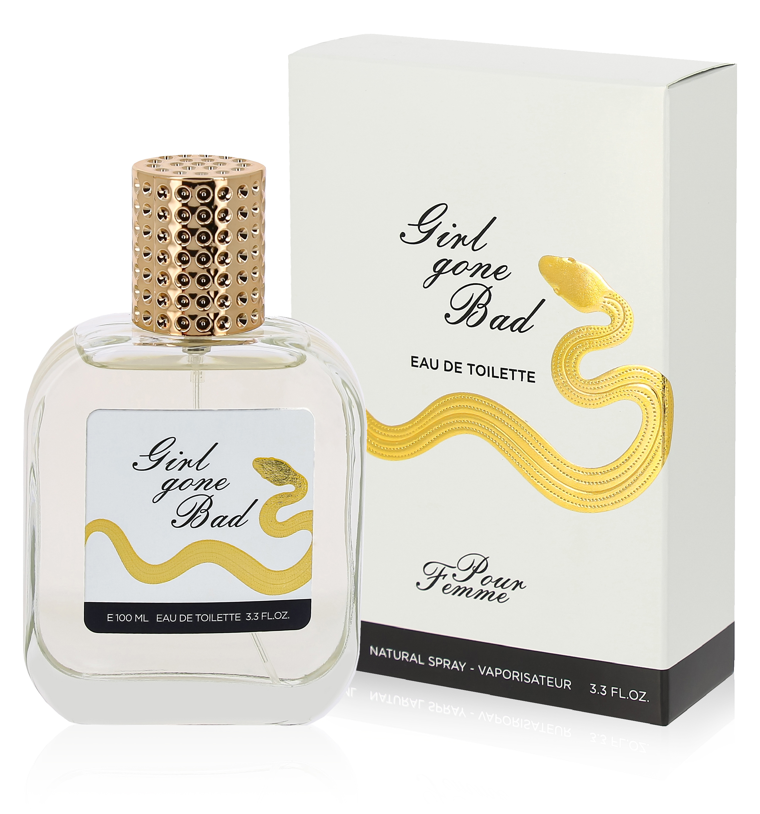 Туалетная вода женская GIRL GONE BAD (Good Girl Gone Bad), KPK parfum, 100 мл