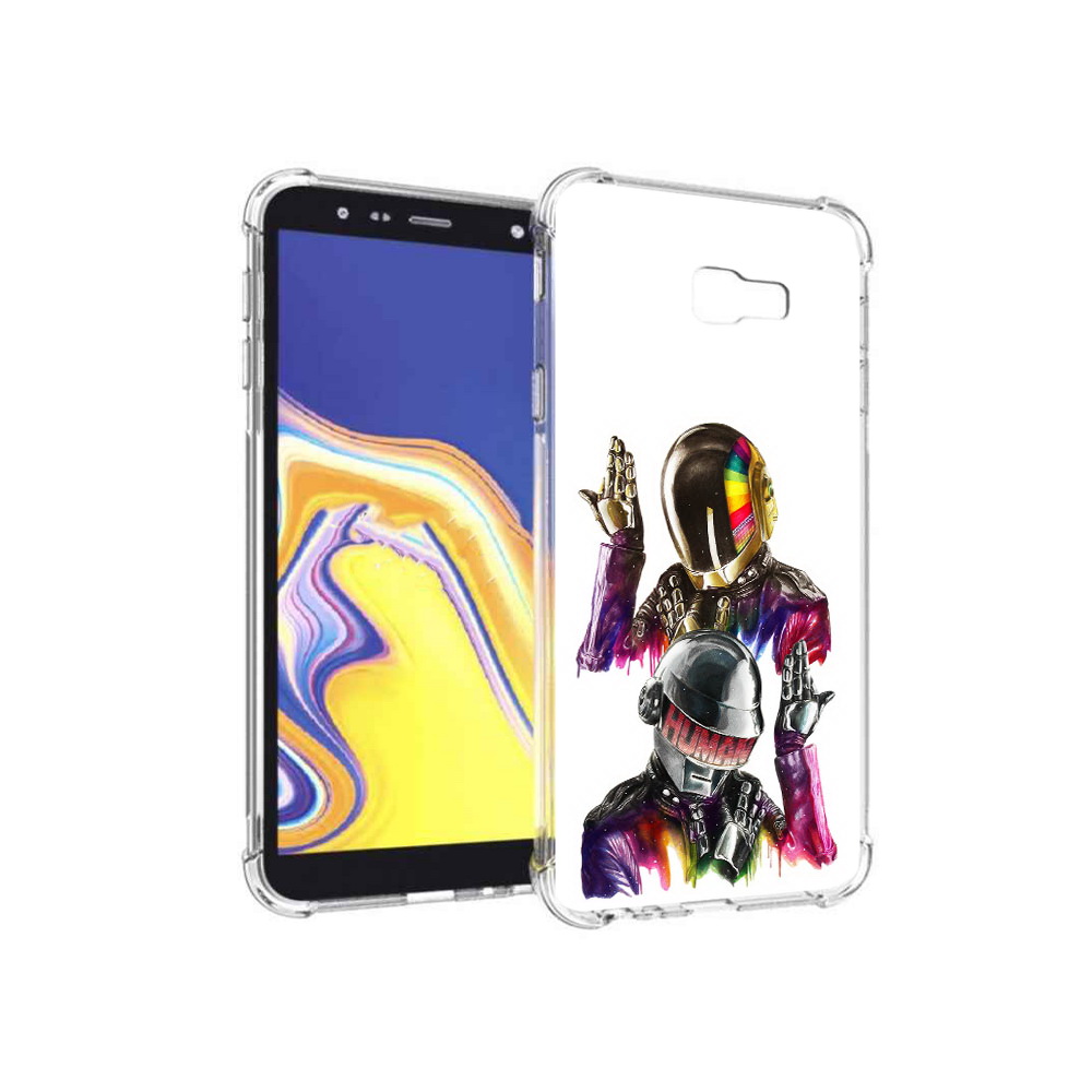 

Чехол MyPads Tocco для Samsung Galaxy J4+ (2018) диско космонавты (PT118081.545.329), Прозрачный, Tocco