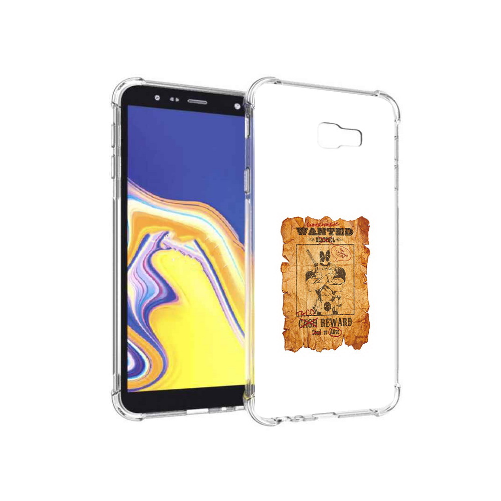 

Чехол MyPads Tocco для Samsung Galaxy J4+ (2018) дедпул (PT118081.545.317), Прозрачный, Tocco