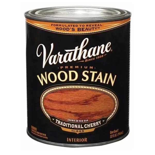 Масло для дерева и мебели Varathane Wood Stain быстросохнущее, Традиционная вишня, 0.946 м