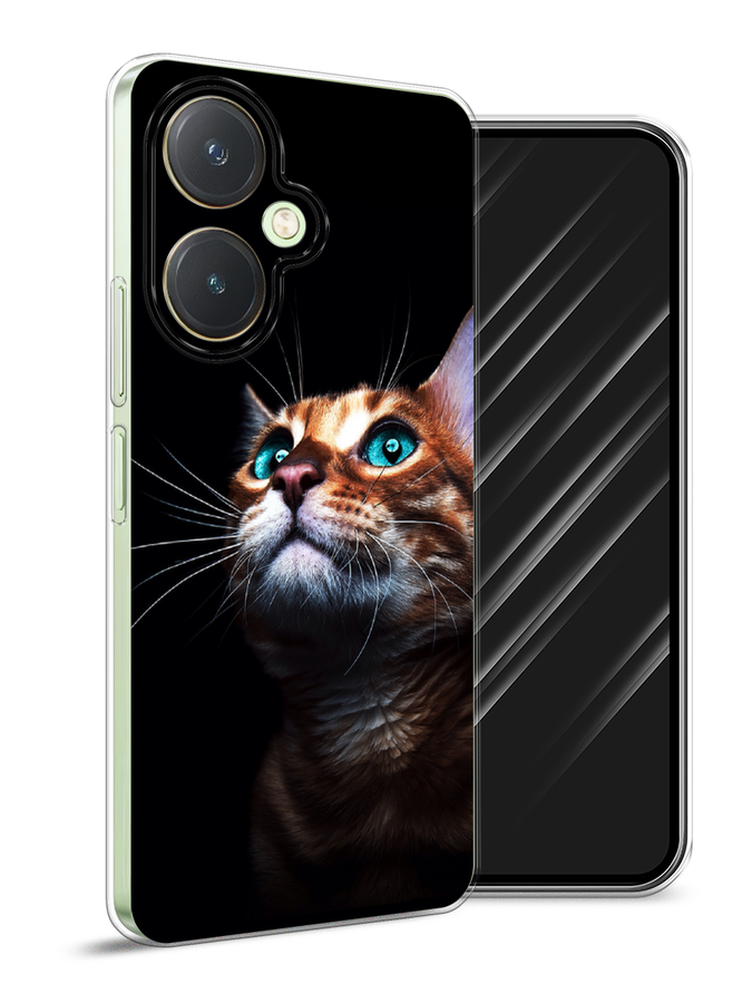 

Чехол Awog на Vivo Y27 4G "Мечтательный кот", Коричневый, 269150-1