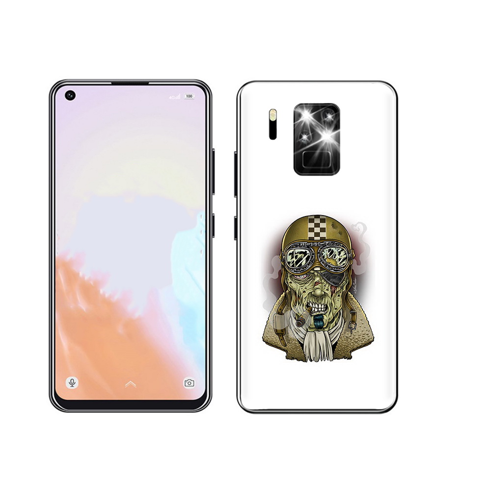 

Чехол MyPads Tocco для Oukitel C18 Pro военный зомби, Прозрачный, Tocco
