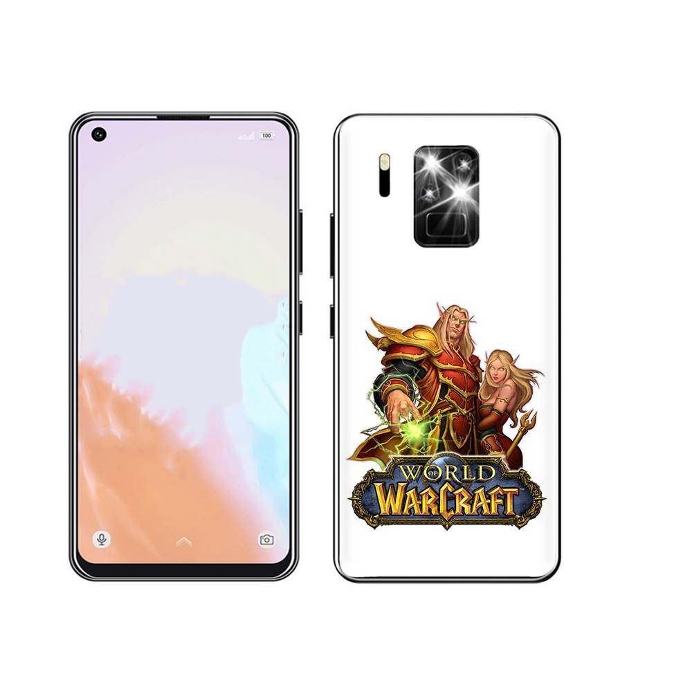

Чехол MyPads Tocco для Oukitel C18 Pro варкрафт2, Прозрачный, Tocco