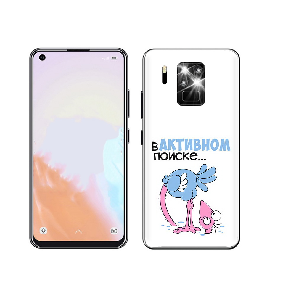 

Чехол MyPads Tocco для Oukitel C18 Pro в активном поиске, Прозрачный, Tocco