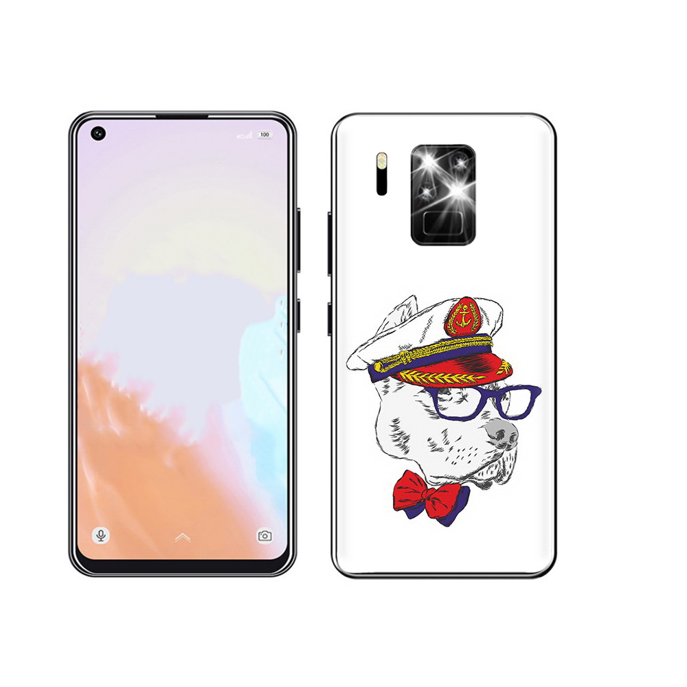 

Чехол MyPads Tocco для Oukitel C18 Pro бульдог, Прозрачный, Tocco
