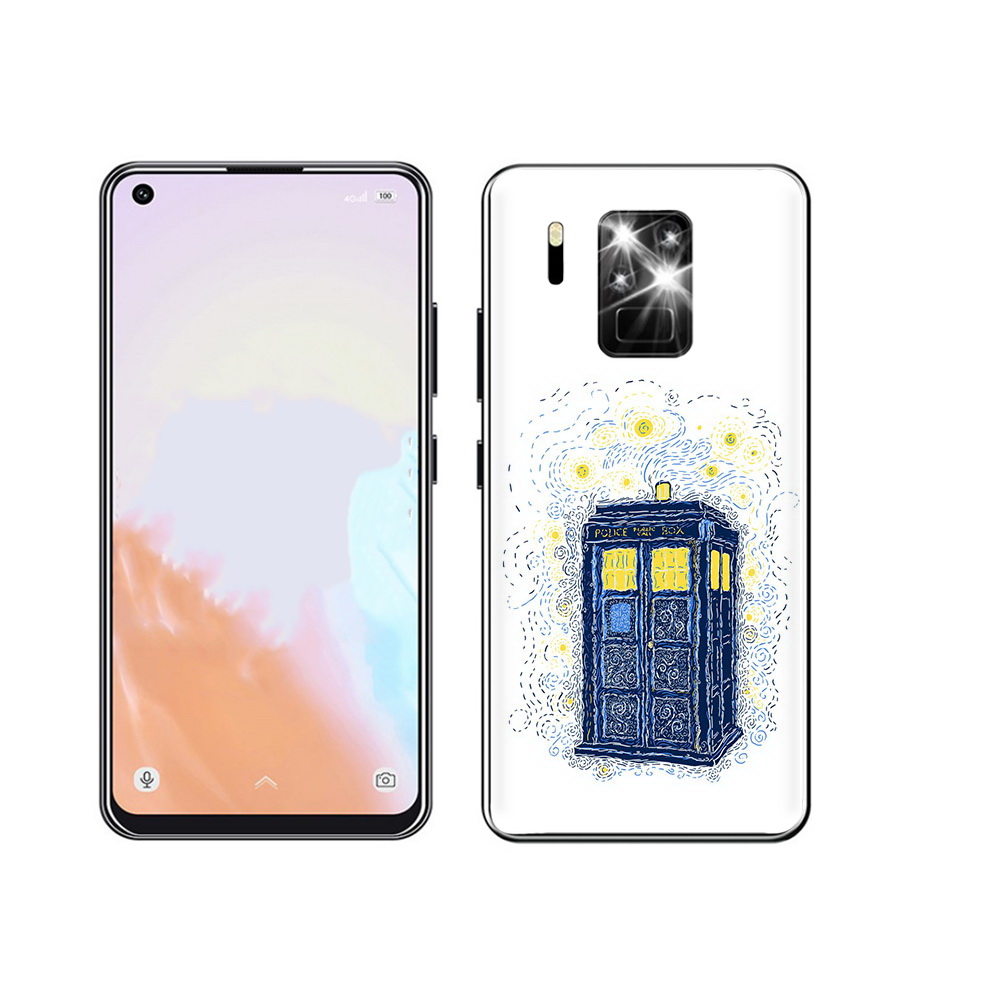 

Чехол MyPads Tocco для Oukitel C18 Pro будка рисунок, Прозрачный, Tocco