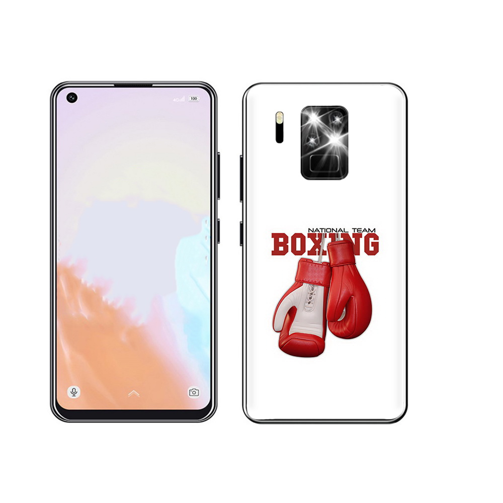

Чехол MyPads Tocco для Oukitel C18 Pro боксерские перчатки, Прозрачный, Tocco