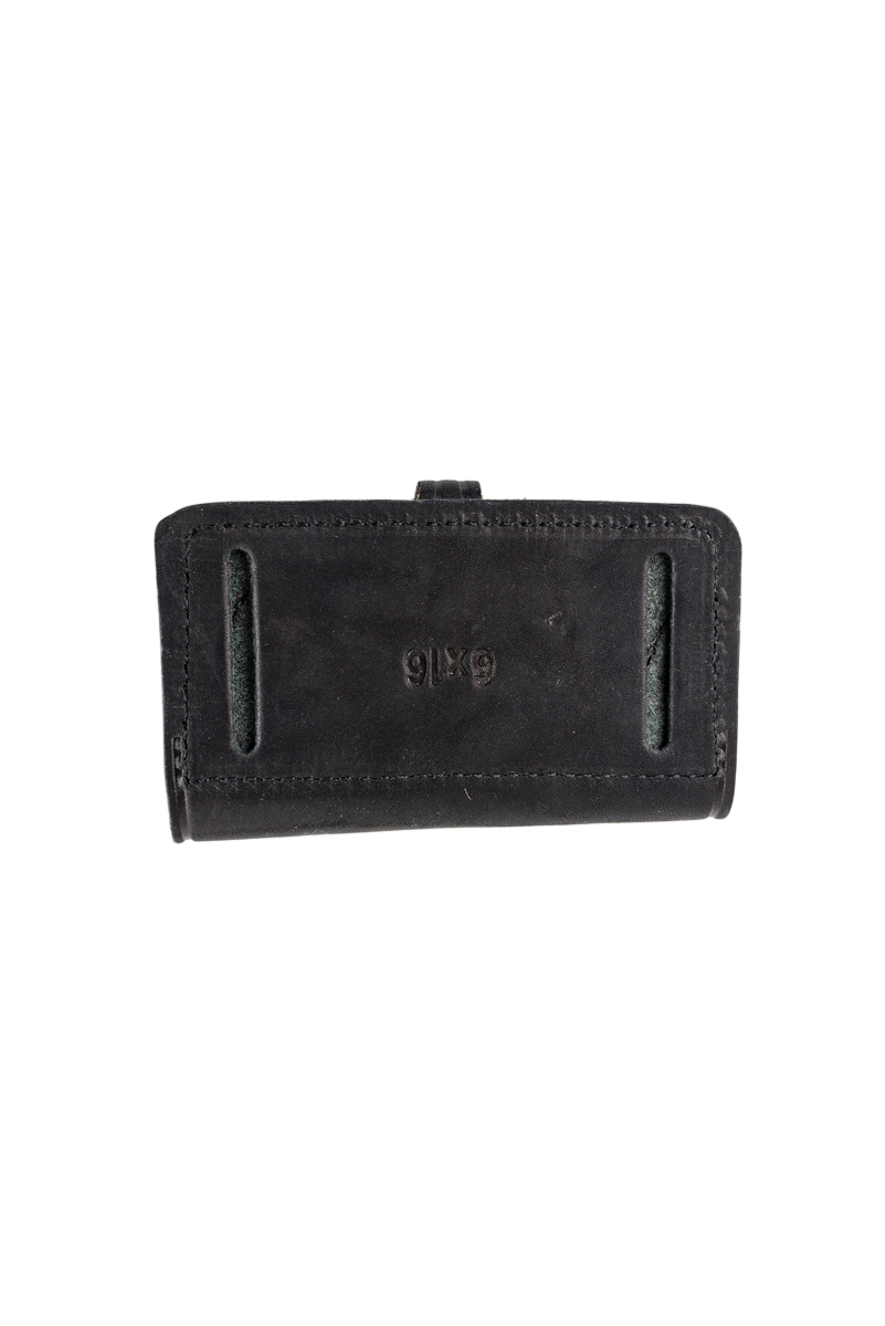 Подсумок поясной Хольстер 25 лет 6п16кал кожа черный 1286₽