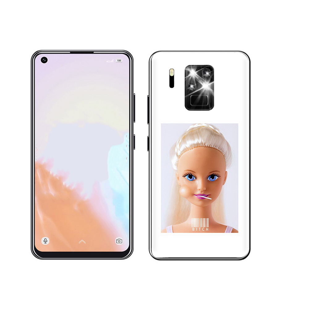 

Чехол MyPads Tocco для Oukitel C18 Pro барби, Прозрачный, Tocco