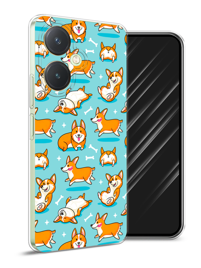 

Чехол Awog на Vivo Y27 4G "Веселые корги", Коричневый, 269150-1