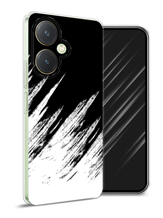 

Чехол Awog на Vivo Y27 4G "Черно белые брызги", Черный;белый;бежевый, 269150-1