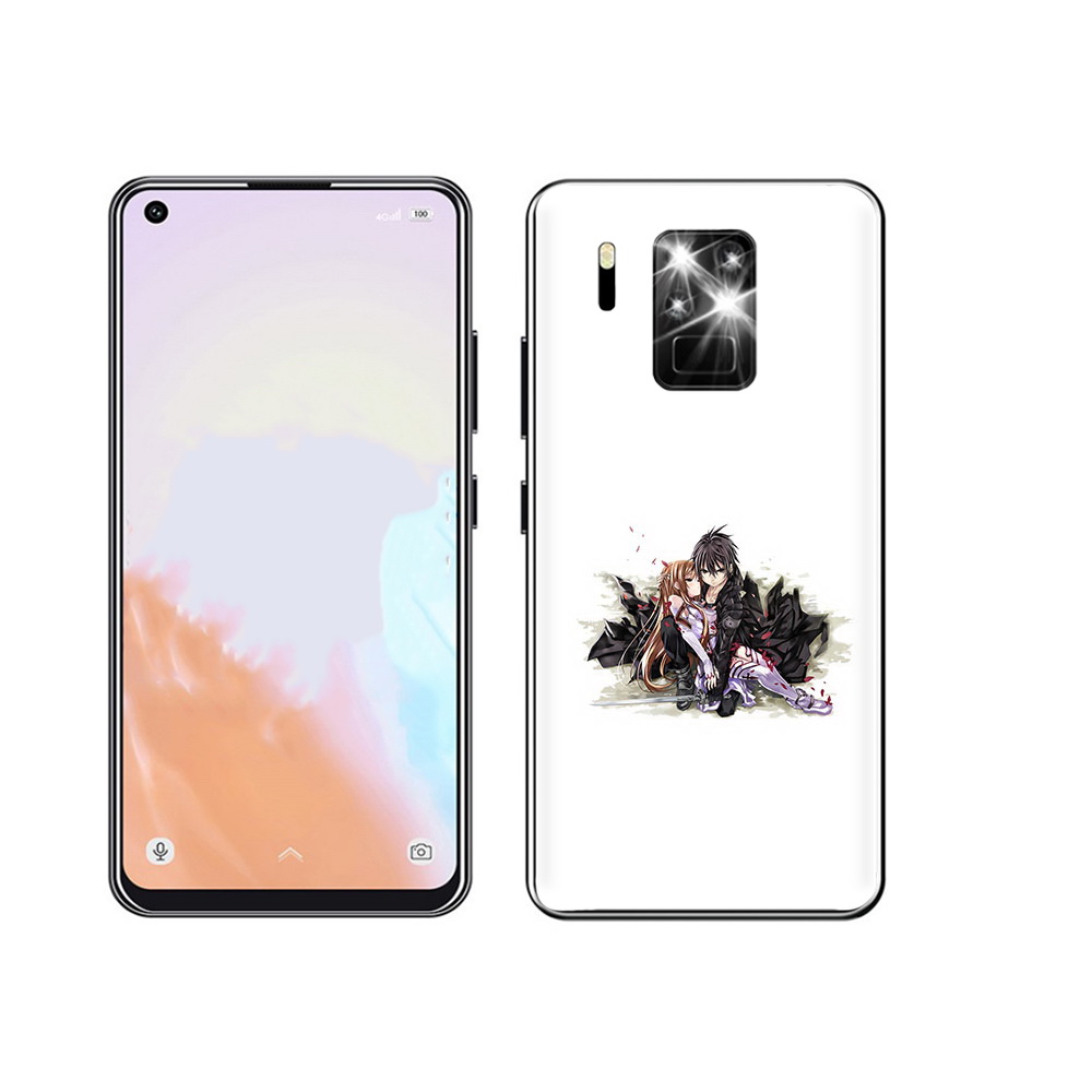 

Чехол MyPads Tocco для Oukitel C18 Pro аниме асуна, Прозрачный, Tocco