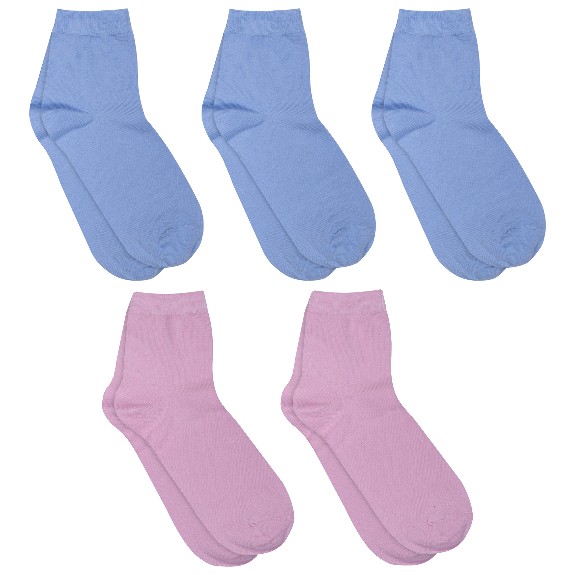 

Носки детские Rusocks 5-Д-26, голубой; розовый, 22-24, 5-Д-26