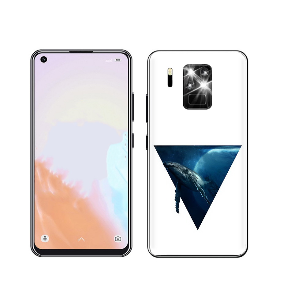 

Чехол MyPads Tocco для Oukitel C18 Pro 3D кит, Прозрачный, Tocco