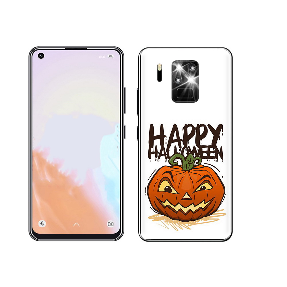 

Чехол MyPads Tocco для Oukitel C18 Pro Хэллоуин счастливый, Прозрачный, Tocco