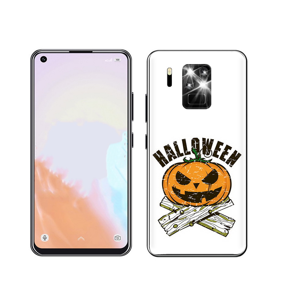 

Чехол MyPads Tocco для Oukitel C18 Pro Хэллоуин доски тыква, Прозрачный, Tocco