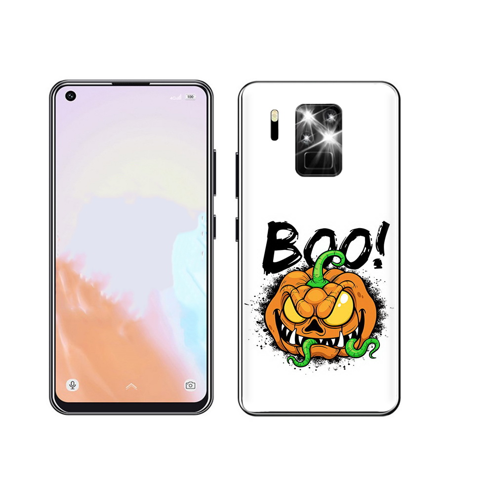 

Чехол MyPads Tocco для Oukitel C18 Pro Хэллоуин бу, Прозрачный, Tocco