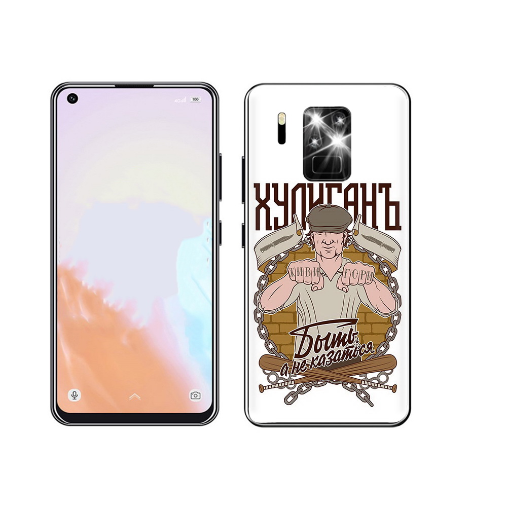 

Чехол MyPads Tocco для Oukitel C18 Pro Хулиган, Прозрачный, Tocco