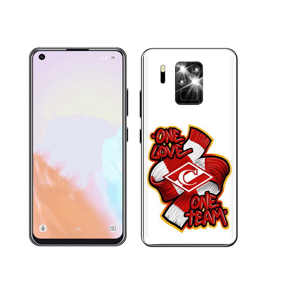 

Чехол MyPads Tocco для Oukitel C18 Pro ФК спарак 1 любовь, Прозрачный, Tocco