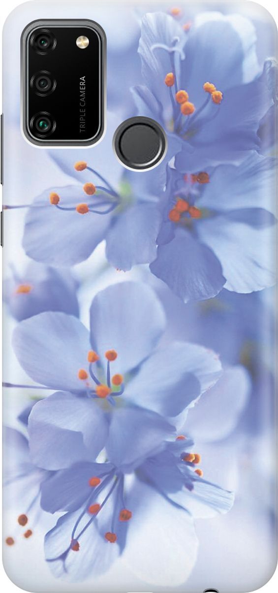 

Силиконовый чехол на Honor 9A с принтом "Лазурные орхидеи", 278