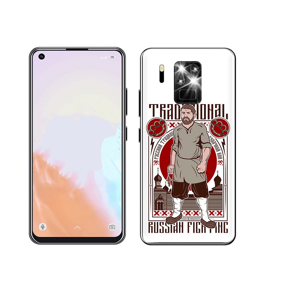

Чехол MyPads Tocco для Oukitel C18 Pro Традициональный мужчина, Прозрачный, Tocco