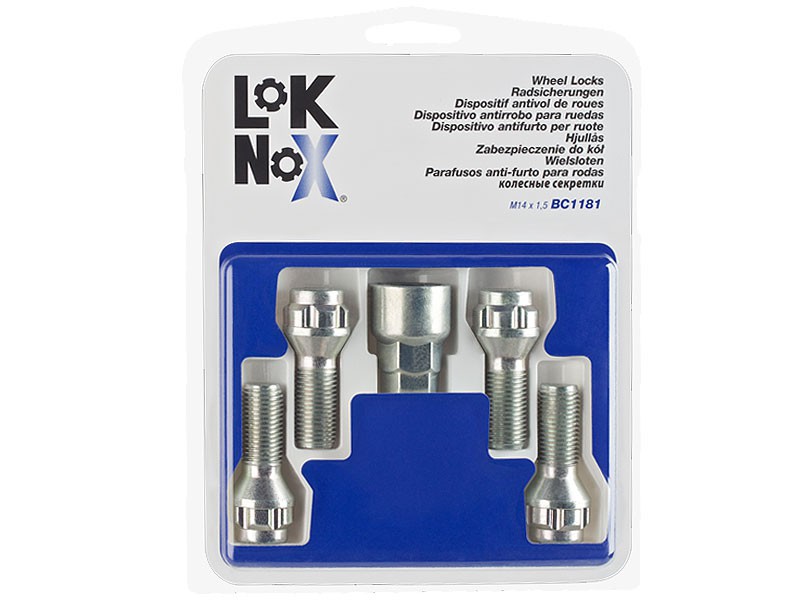 

Секретки LokNox BC1181 для Renault Espace (Штатные диски)
