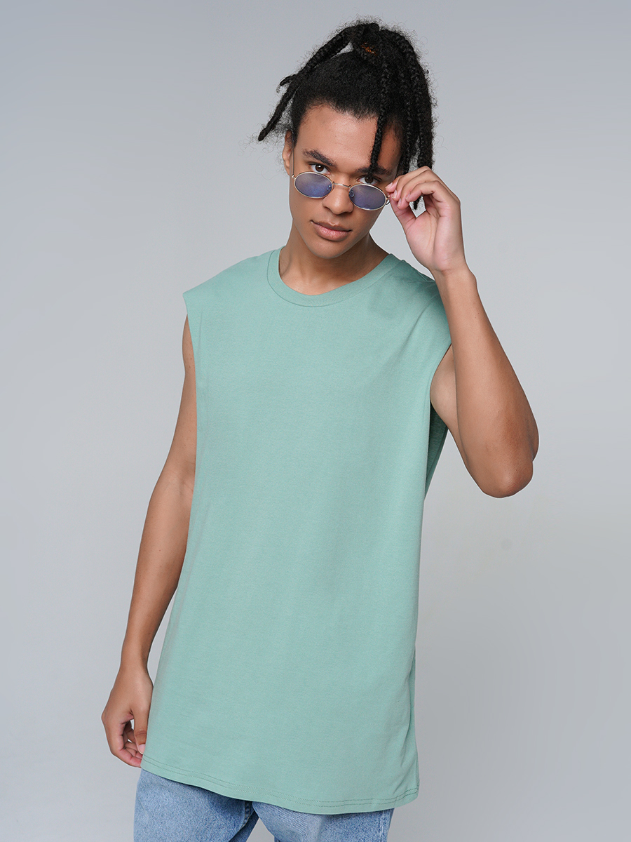 

Футболка мужская ТВОЕ 93265 зеленая XXL, 93265