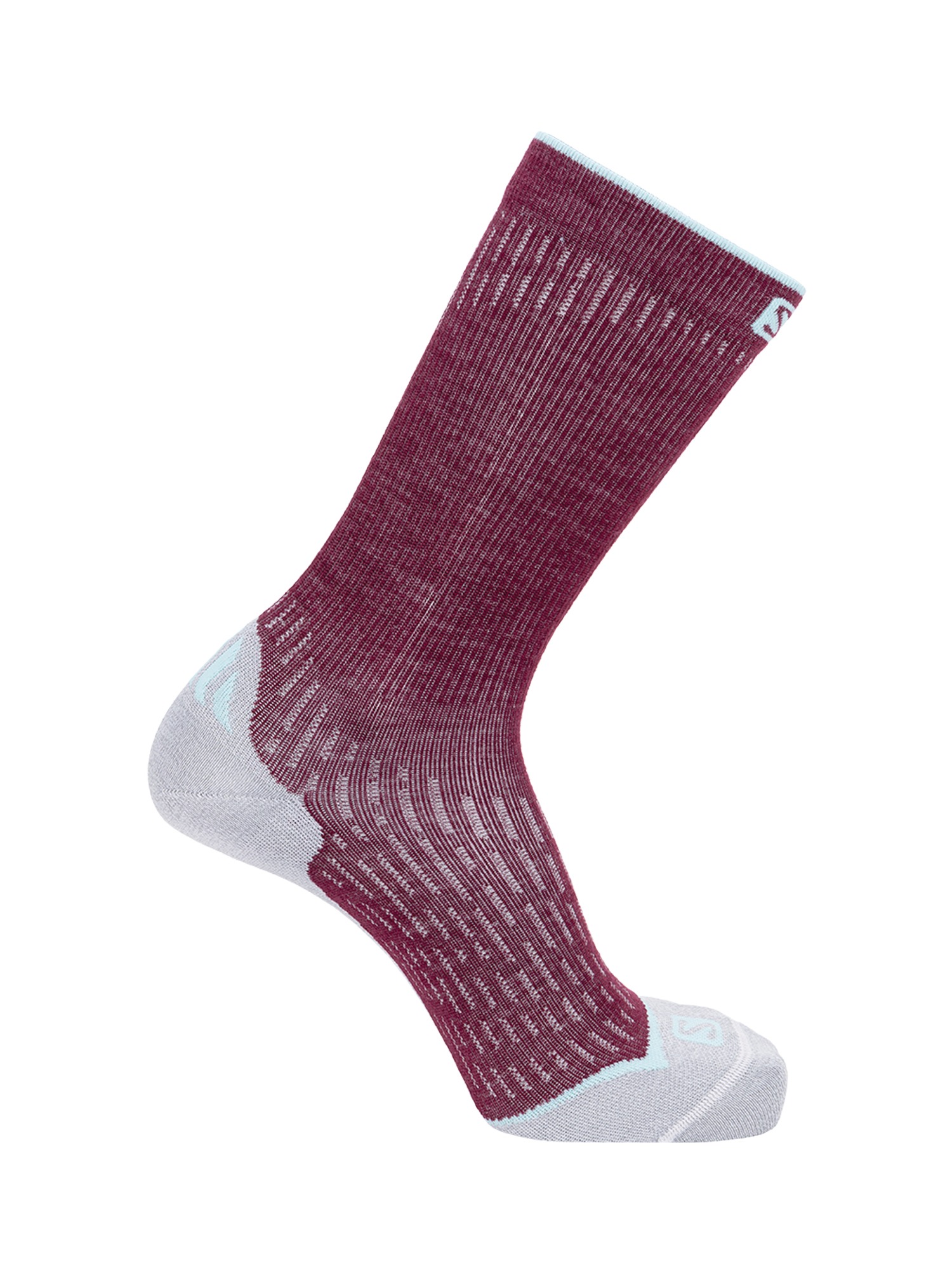 

Носки Salomon 2022-23 Socks Ultra Crew Maverick/Tanager (Us:xl), Красный;серый, Socks Ultra Crew