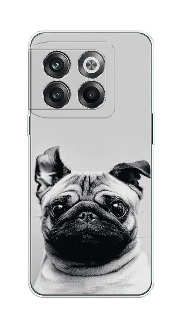 

Чехол Awog на OnePlus 10T / ВанПлас 10T "Ушастый мопс", Разноцветный, 153150-1