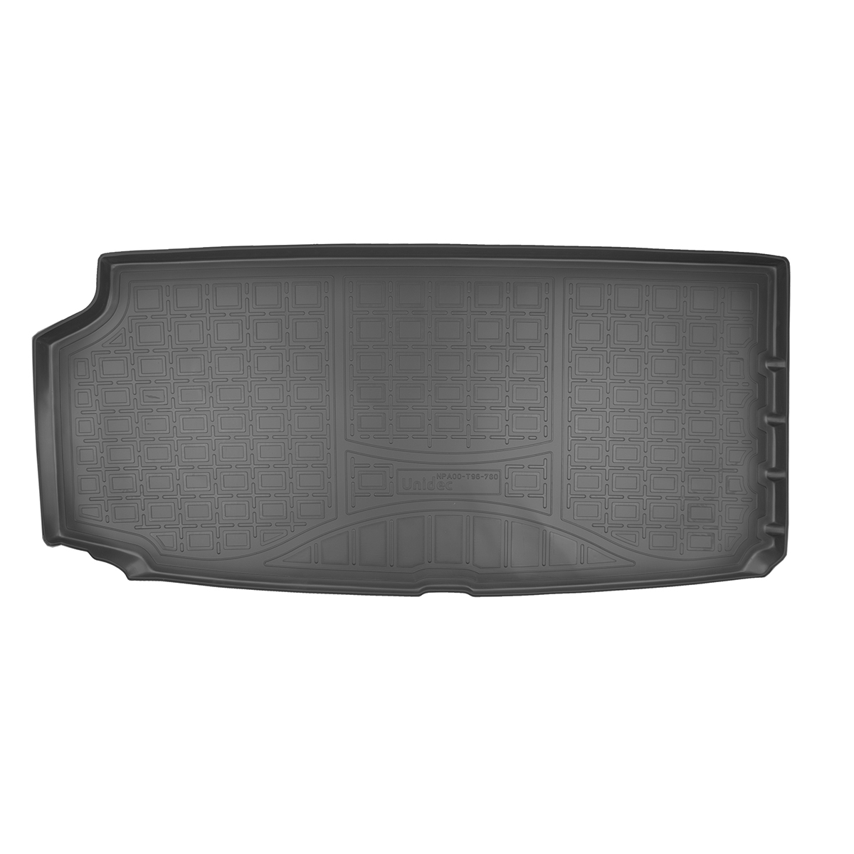 

Коврик в багажник Norplast/Unidec для Volvo XC90 (2015-) Черный,разложенный 3 ряд, полиуре