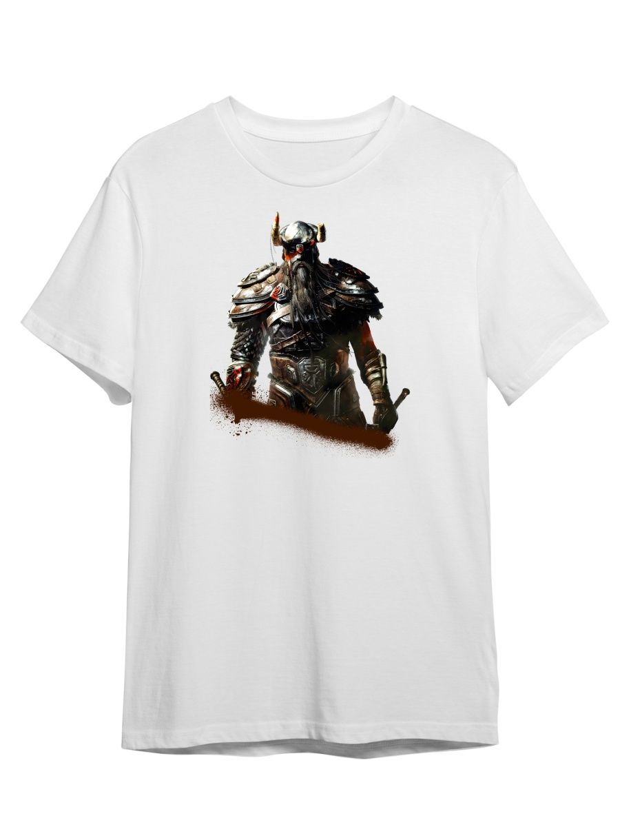 

Футболка унисекс СувенирShop Skyrim/Скайрим/The Elder Scrolls 5 белая 5XL, "Skyrim/Скайрим/The Elder Scrolls" 5