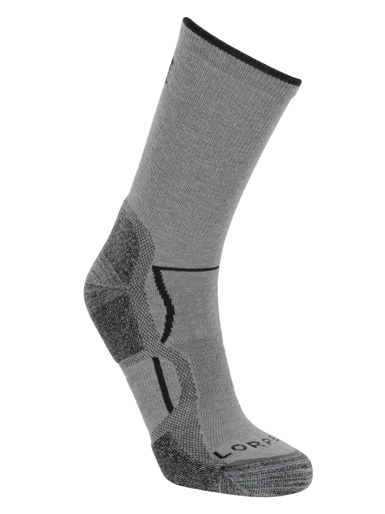 

Носки Lorpen 2022-23 T2 Men Light Hiker Eco Grey/Black (Us:xl), Серый;черный, T2 Men Light Hiker Eco