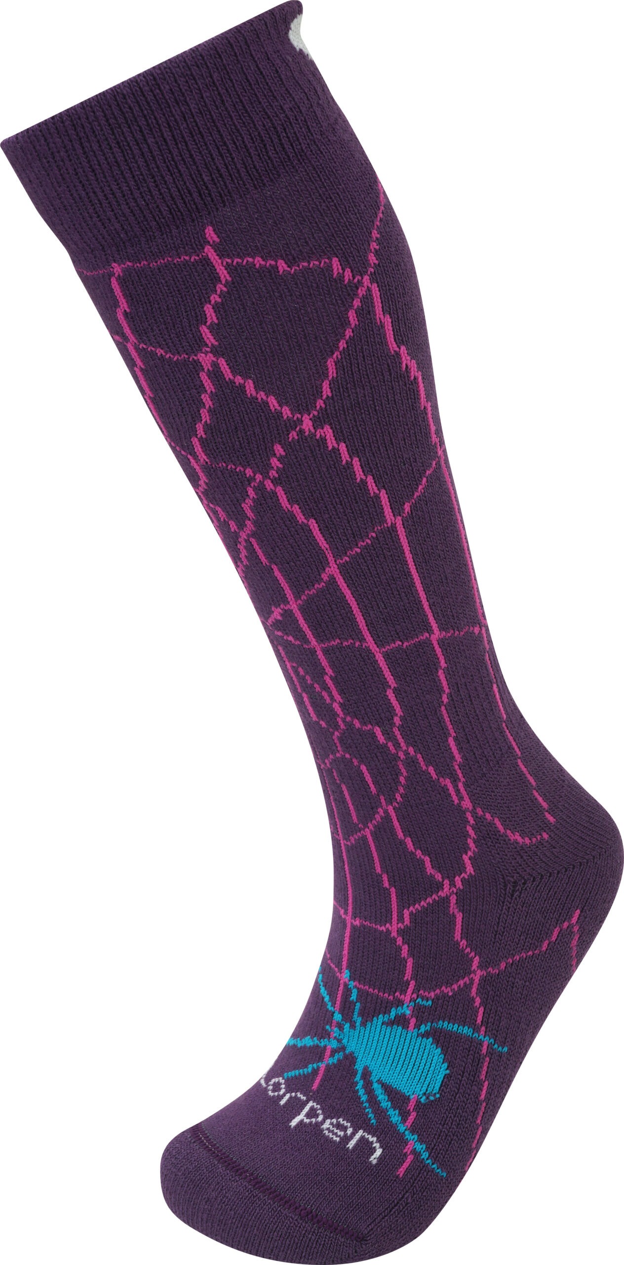 Носки Lorpen 2022-23 Merino Kids Ski Spidey Plum (Us:l)