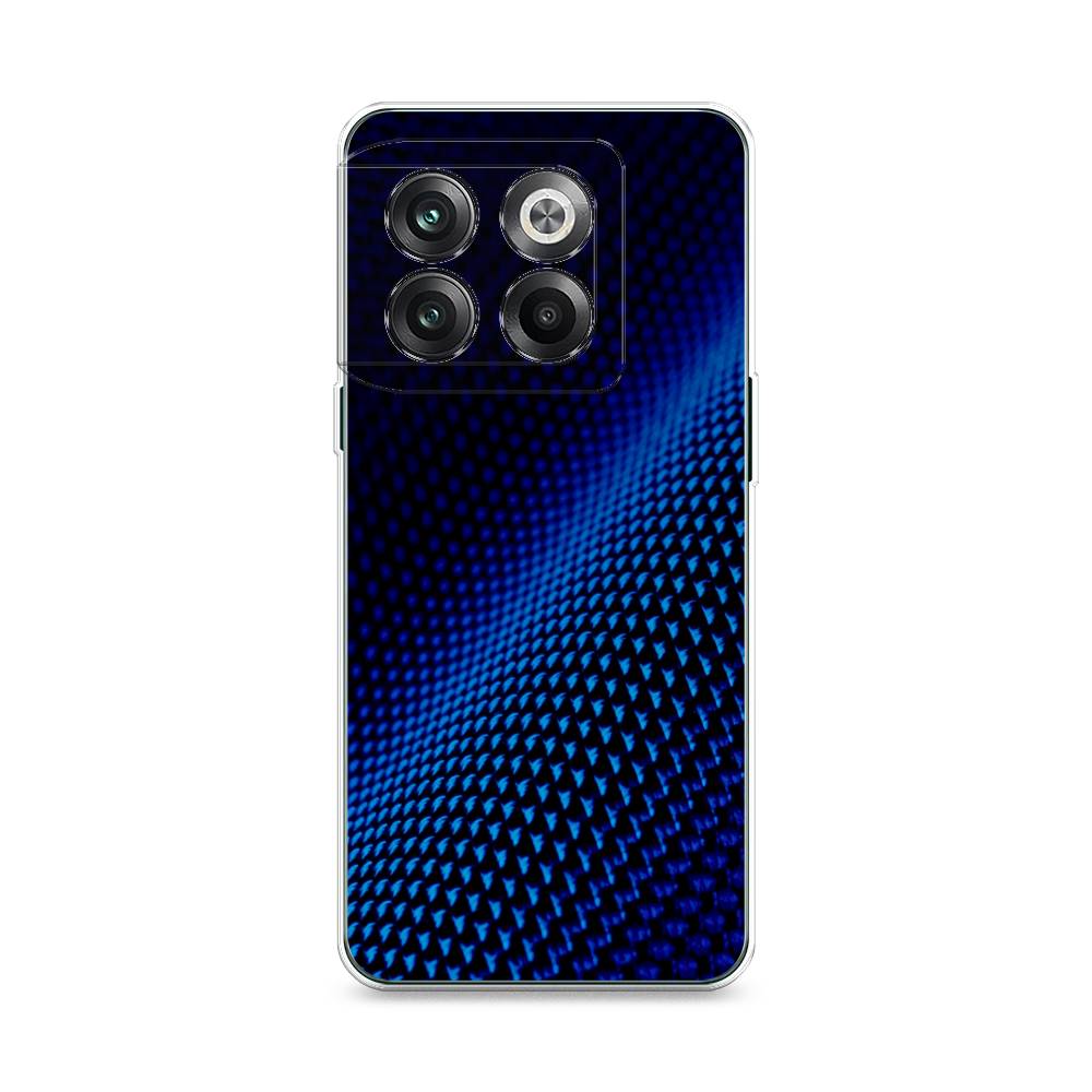 фото Чехол awog "синий карбон" для oneplus 10t