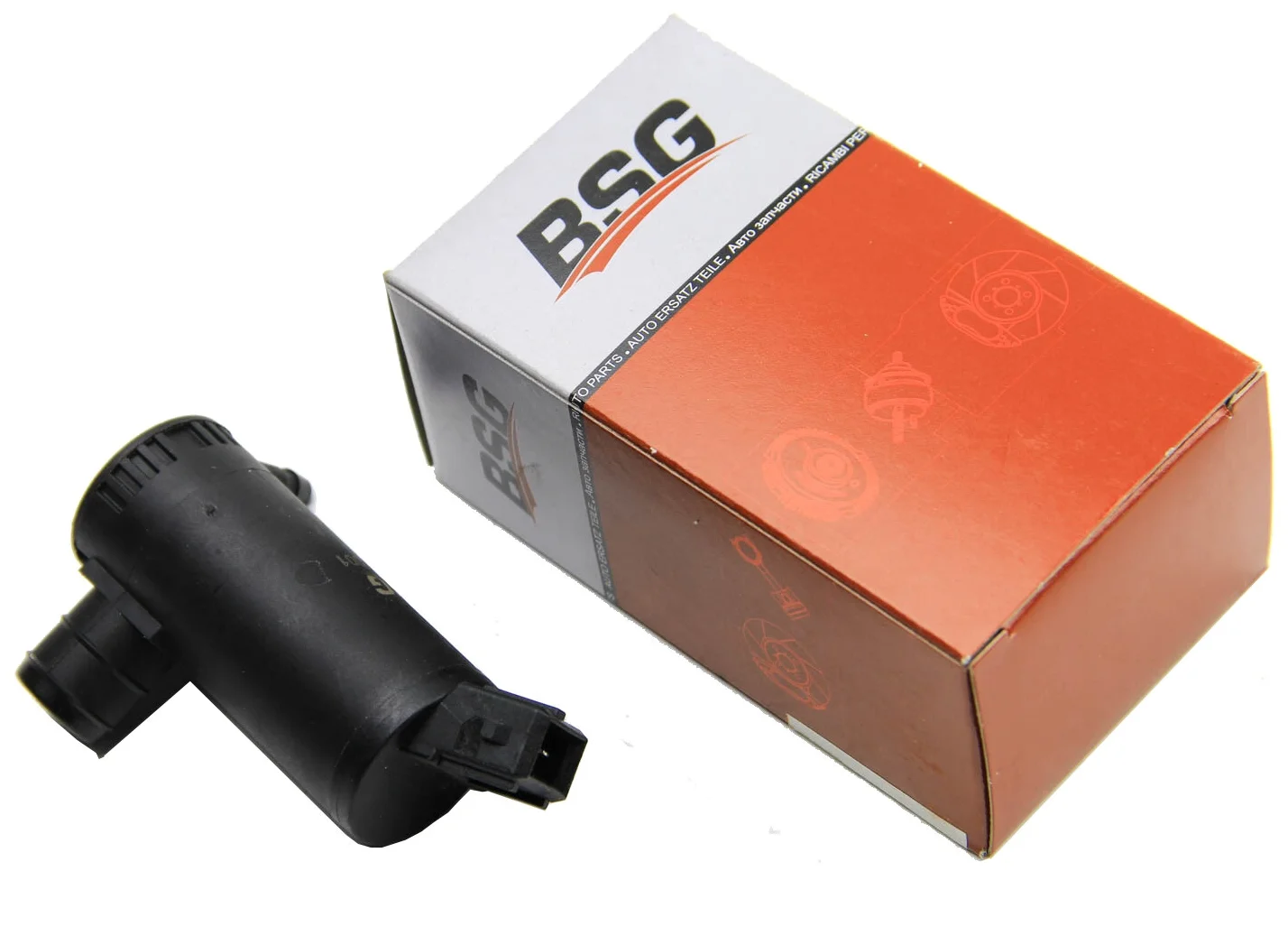 

Basbug Bsg90-850-001 Насос Омывателя Лобового Стекла, Черный