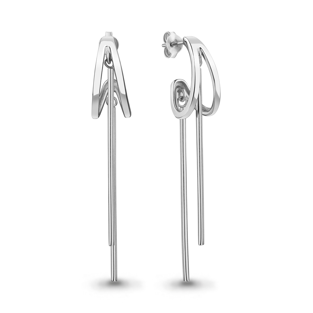 

Серьги из серебра Aquamarine Aquamarine 34140_925_р, 34140_925_р