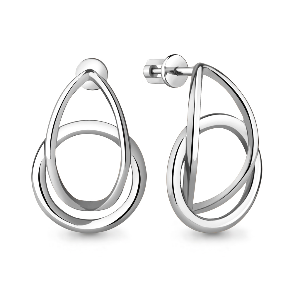 

Серьги из серебра Aquamarine Aquamarine 34138_925_р, 34138_925_р