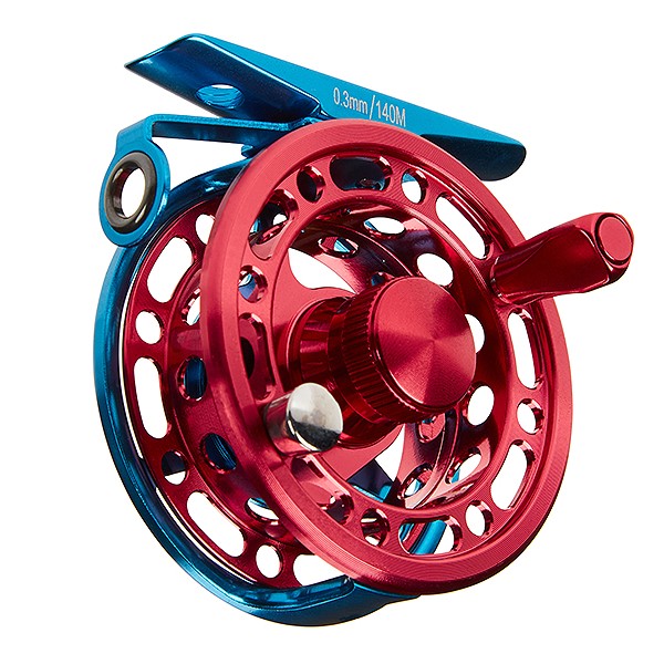 фото Катушка higashi h-60 blue/red